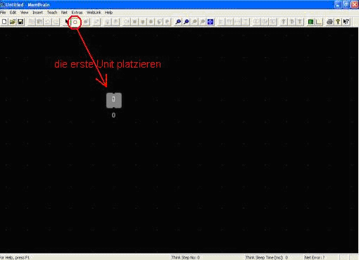 Erstellung einer Unit mittels MemBrain.